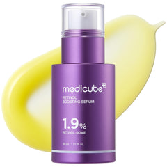 medicube front packaging showing serum for firming benefits