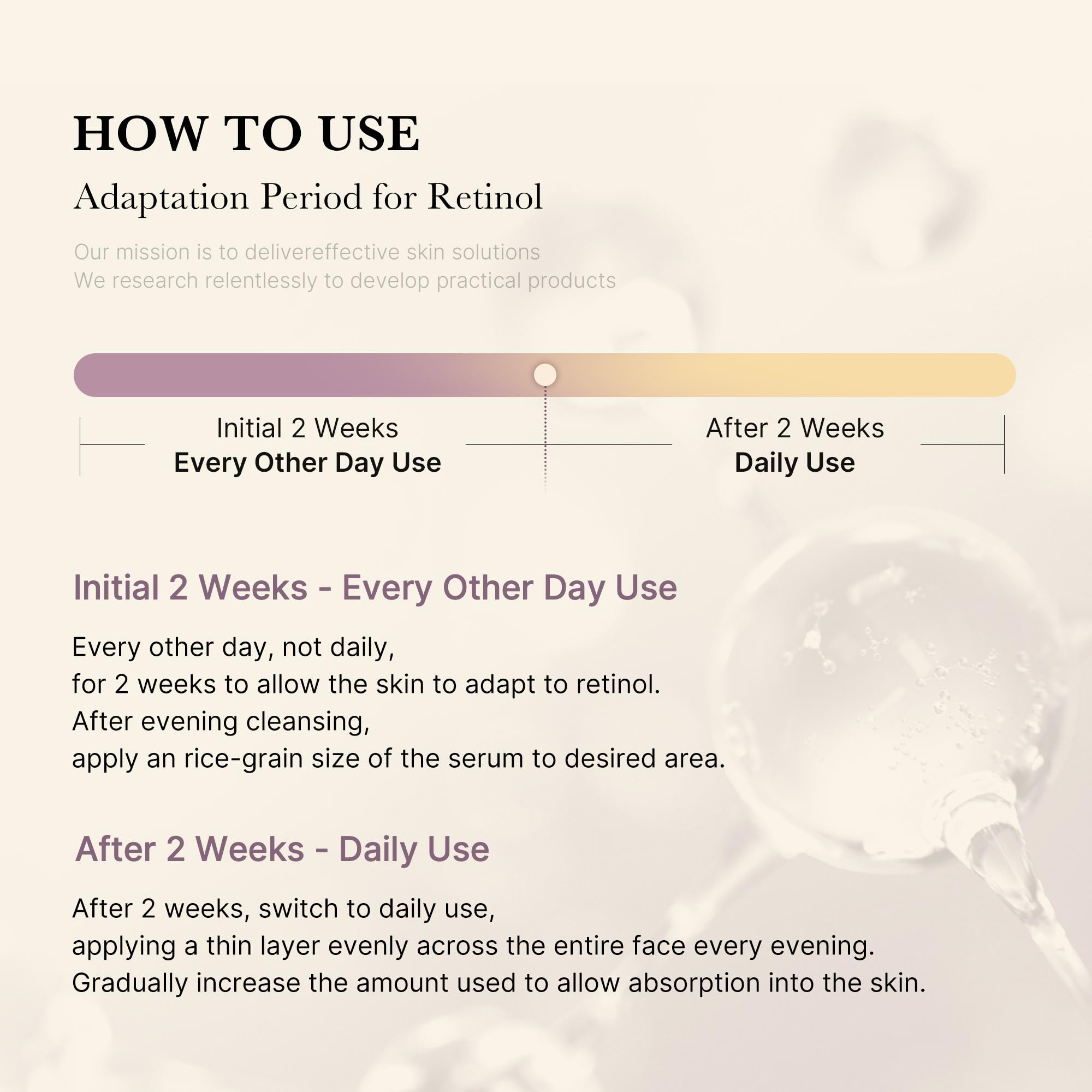 medicube serum on hand illustrating lightweight feel and quick spreadability