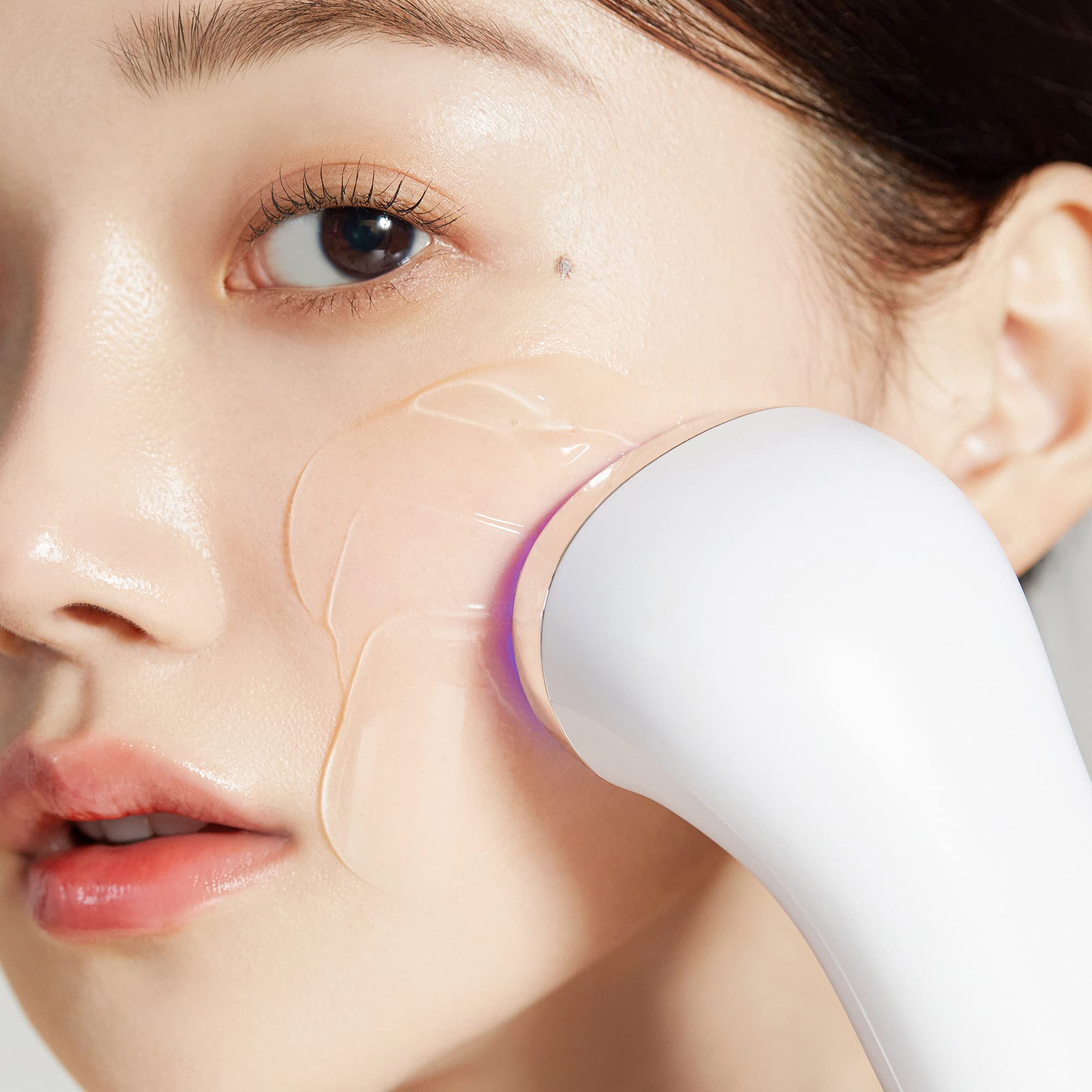medicube serum applied with derma device for improved delivery