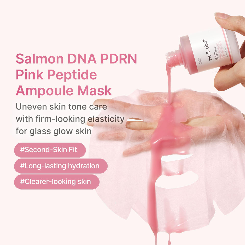 medicube single opened mask saturated with serum for immediate hydration benefits