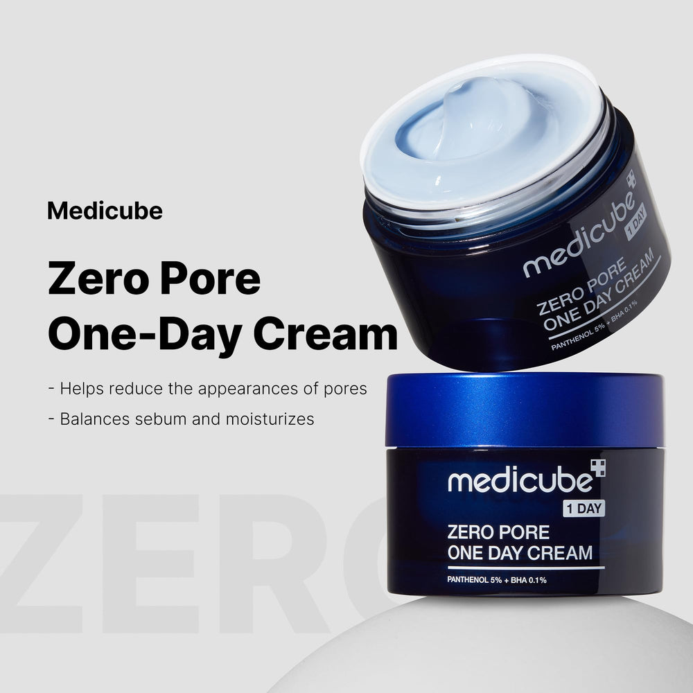 medicube creamy texture swatch illustrating lightweight hydration benefit