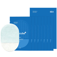 medicube front packaging showing eight peel pads, travel-ready smoothing