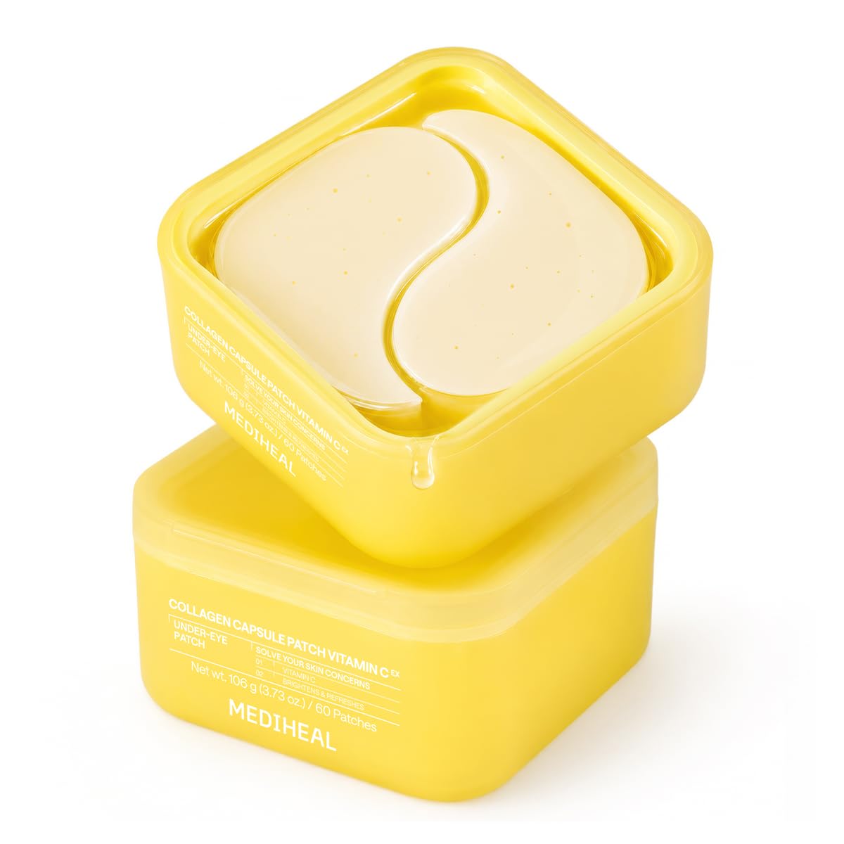 MEDIHEAL front packaging showing Vitamin C Collagen patches and benefits