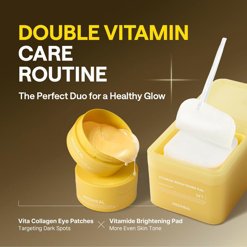 MEDIHEAL label and ingredients panel highlighting key actives