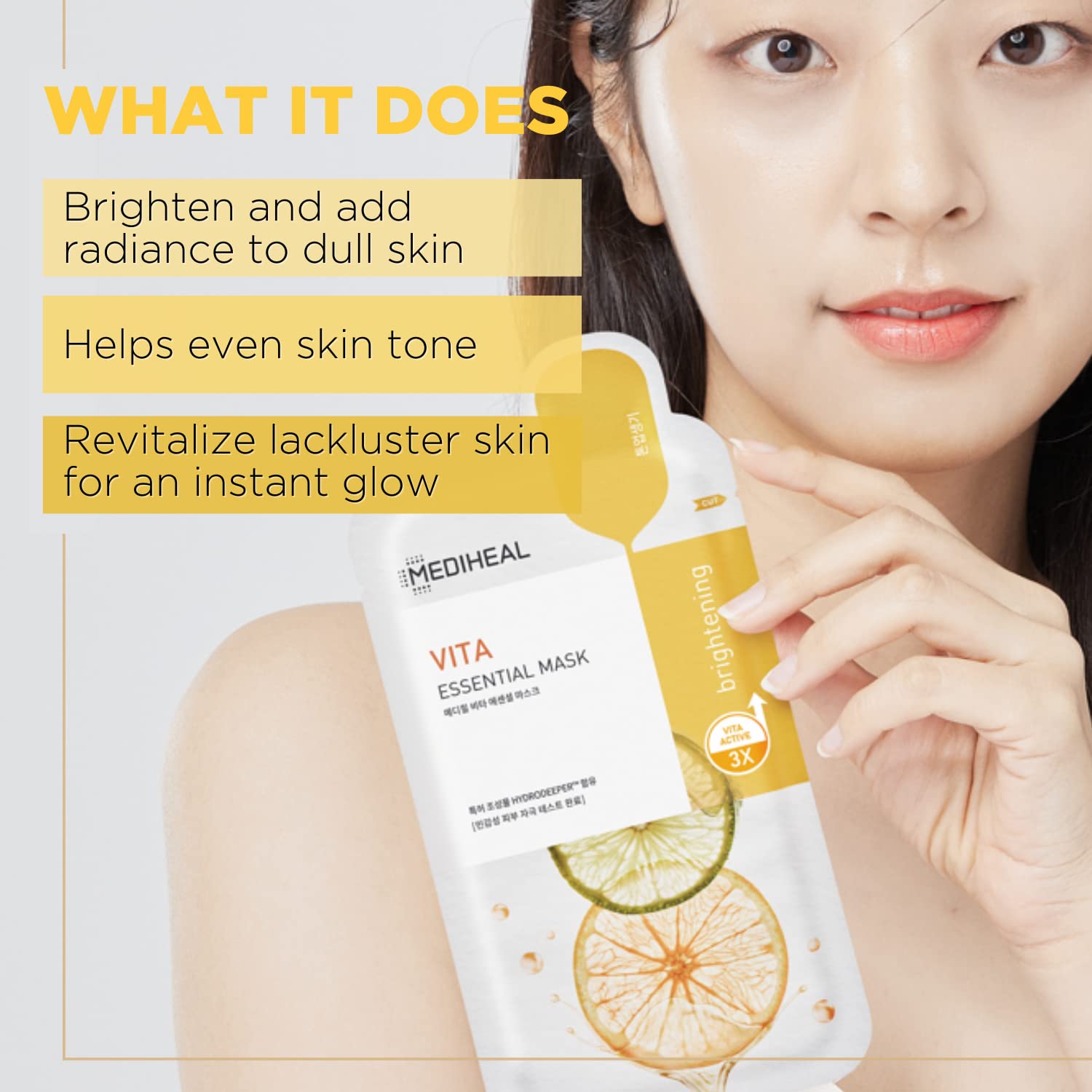 MEDIHEAL close-up of biodegradable sheet texture for smooth absorption