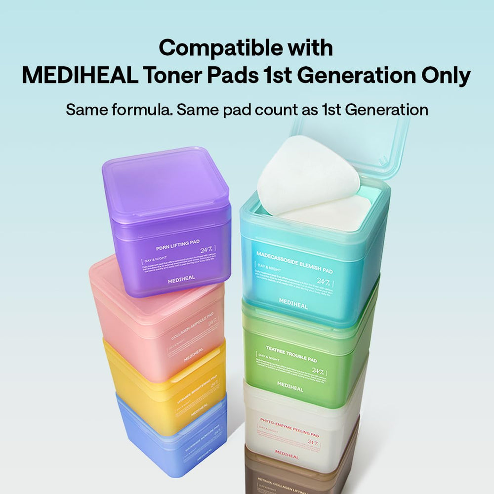 MEDIHEAL spiderweb fabric close-up showing texture and even product delivery