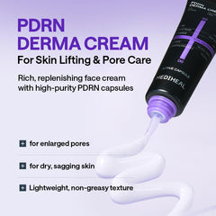 MEDIHEAL cream texture close-up highlighting smooth consistency for easy absorption