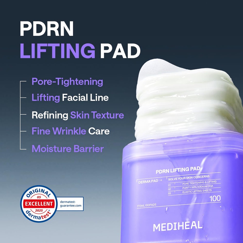 MEDIHEAL elastic fabric detail demonstrating targeted lift and close adhesion