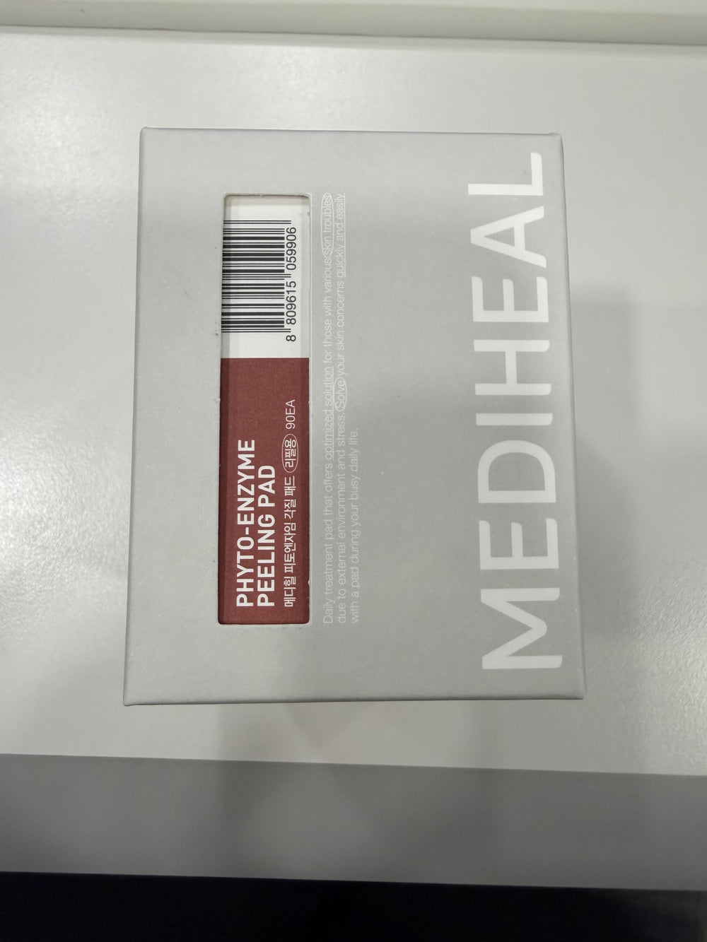 MEDIHEAL open refill pack with stacked pads for hygienic replenishment benefit