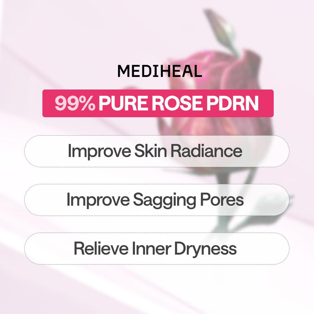 MEDIHEAL single sheet unfolded on hand, showing fit and skin coverage benefit