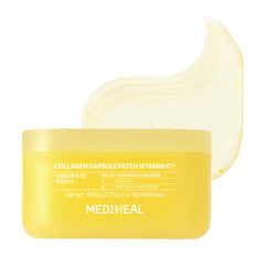 MEDIHEAL hydrogel patch close-up texture for comfortable adhesion and glow