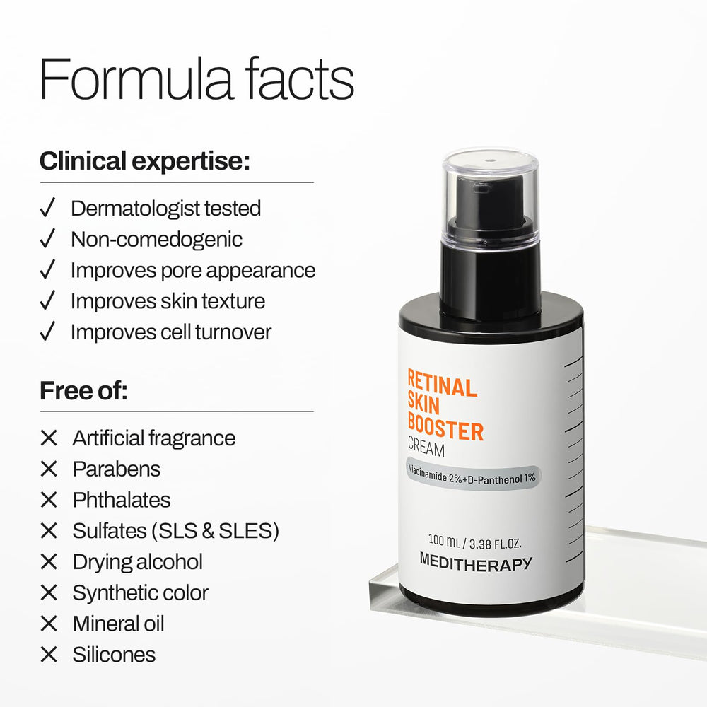 MEDITHERAPY paired with hyaluronic serum, suggests boosted hydration results