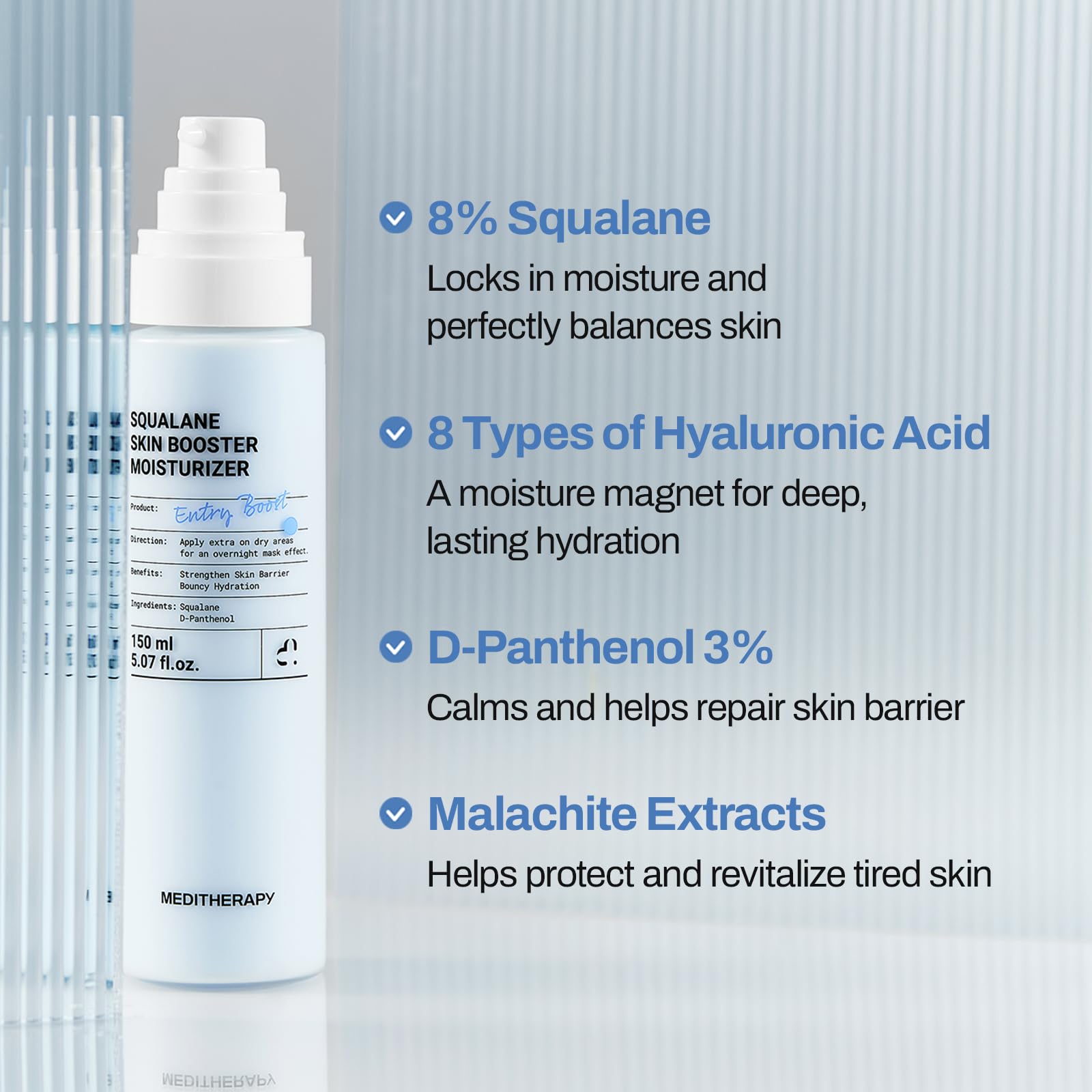MEDITHERAPY applied under makeup demonstrating smooth absorption benefit