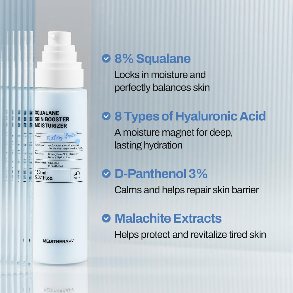 MEDITHERAPY applied under makeup demonstrating smooth absorption benefit