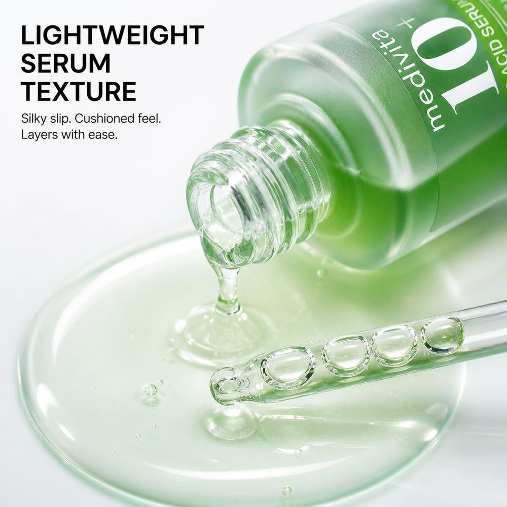 medivita label close-up showing azelaic acid and PDRN ingredients