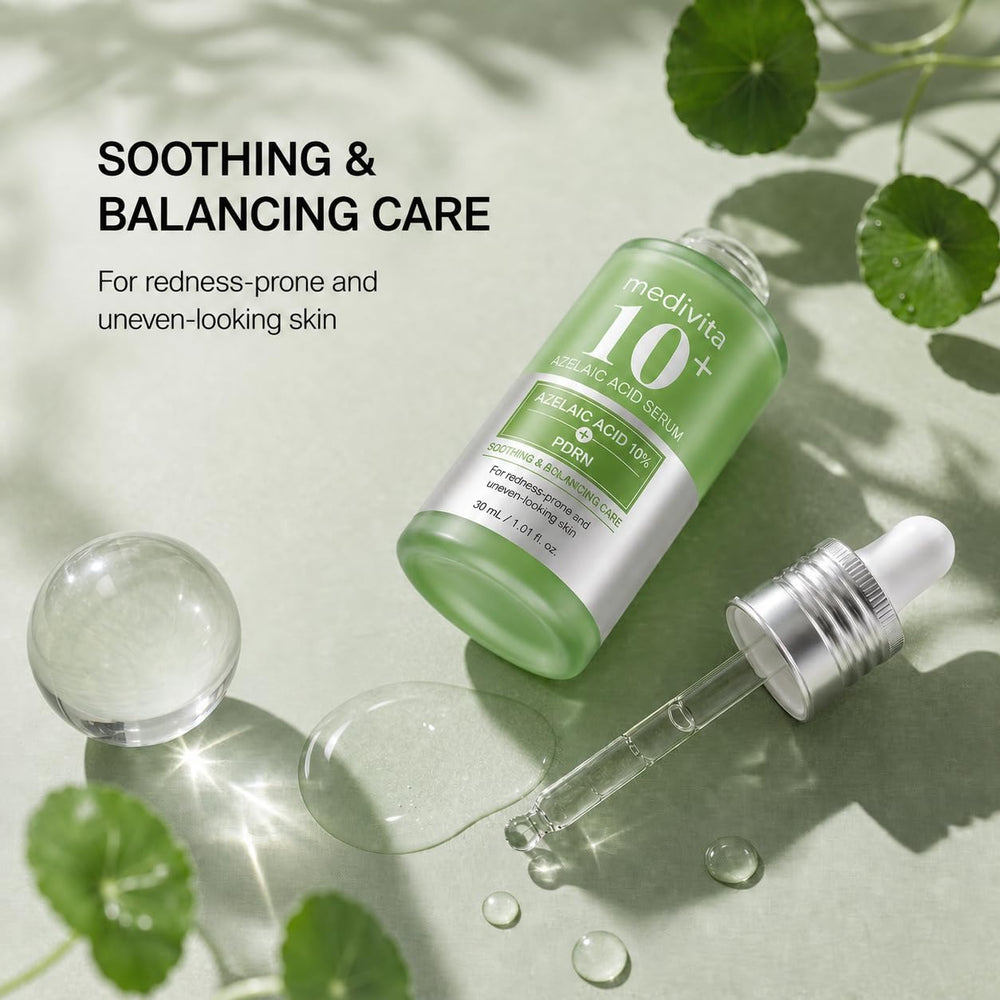 medivita layered with sunscreen demonstrating daytime protection step