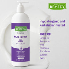 Medline Remedy applied to hand demonstrating immediate softening benefit
