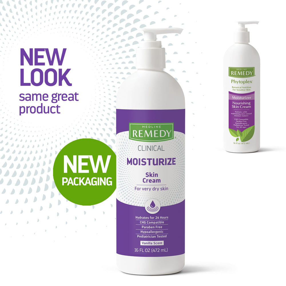 Medline Remedy pump dispenser detail for quick, mess-free application benefit