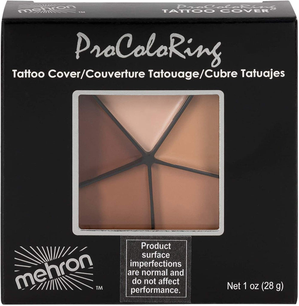 Mehron Makeup cream texture close-up illustrating smooth blendability and coverage