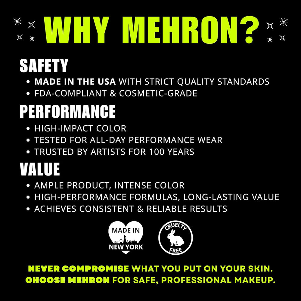 Mehron Paradise AQ close-up texture revealing smooth, blendable paint
