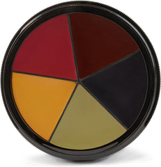 Mehron Makeup front packaging showing compact bruise palette and portability
