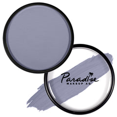 Mehron Makeup Storm Cloud front pan showing matte gray pigment and professional finish