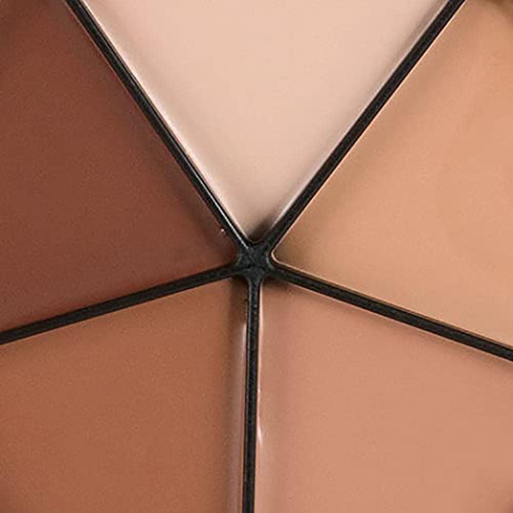 Mehron Makeup wheel with Colorset Powder being pressed to lock coverage