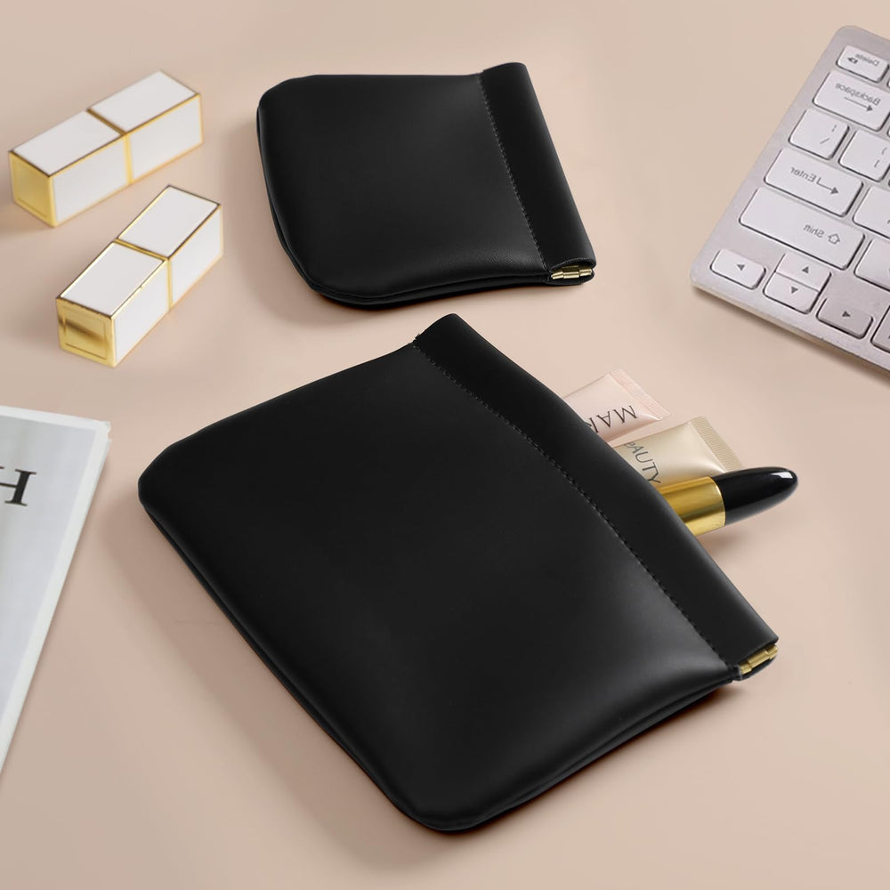 MEIBOOCH smaller pouch holding lipsticks and coins, quick access