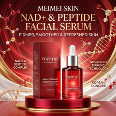 Meimei Korean dropper releasing silky serum texture for fast absorption and smooth finish