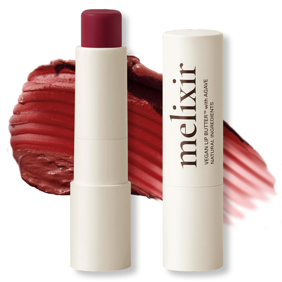Melixir front packaging showing Autumn Rain tint and travel-ready tube benefit