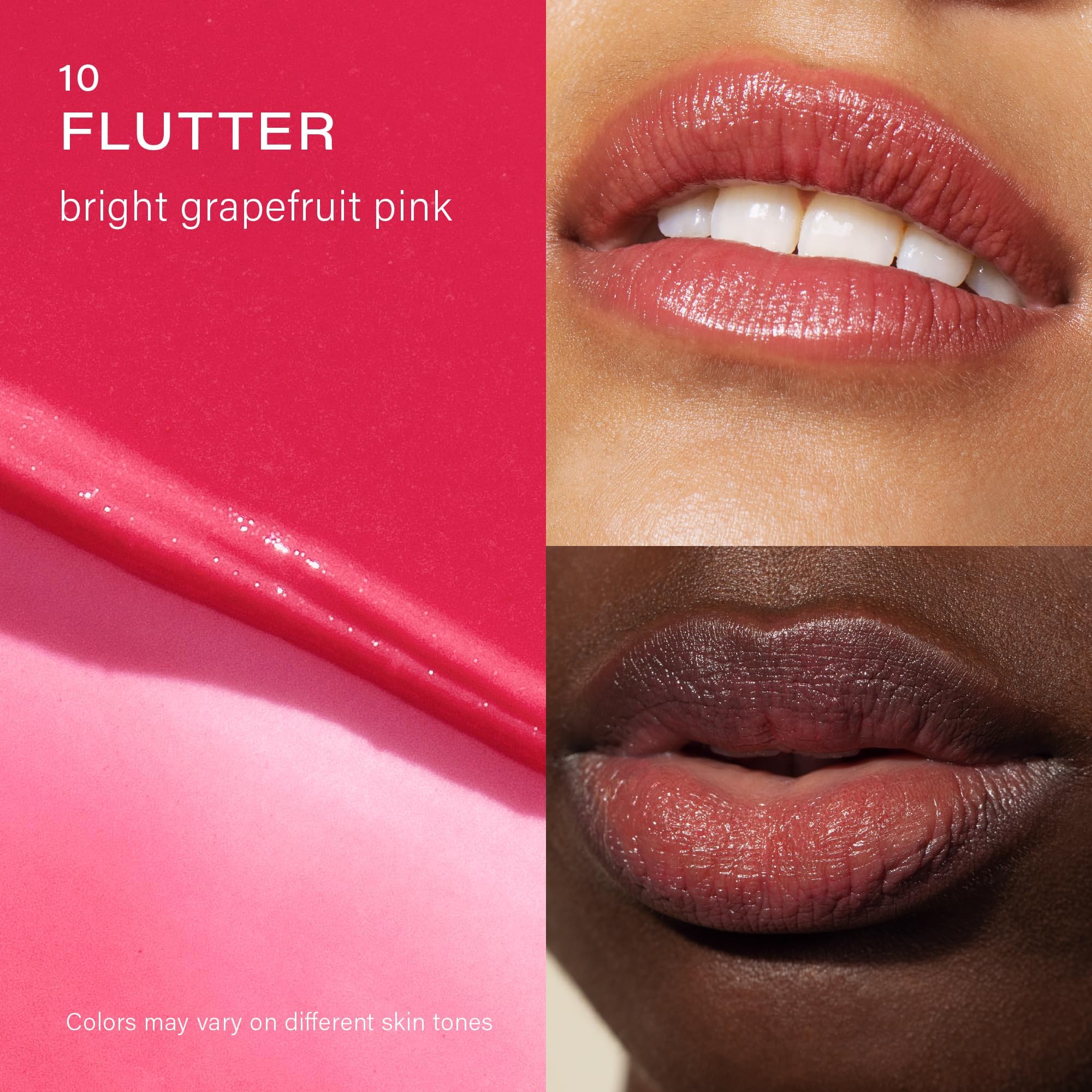 Melixir lip butter open twist-up showing balm bullet for easy application