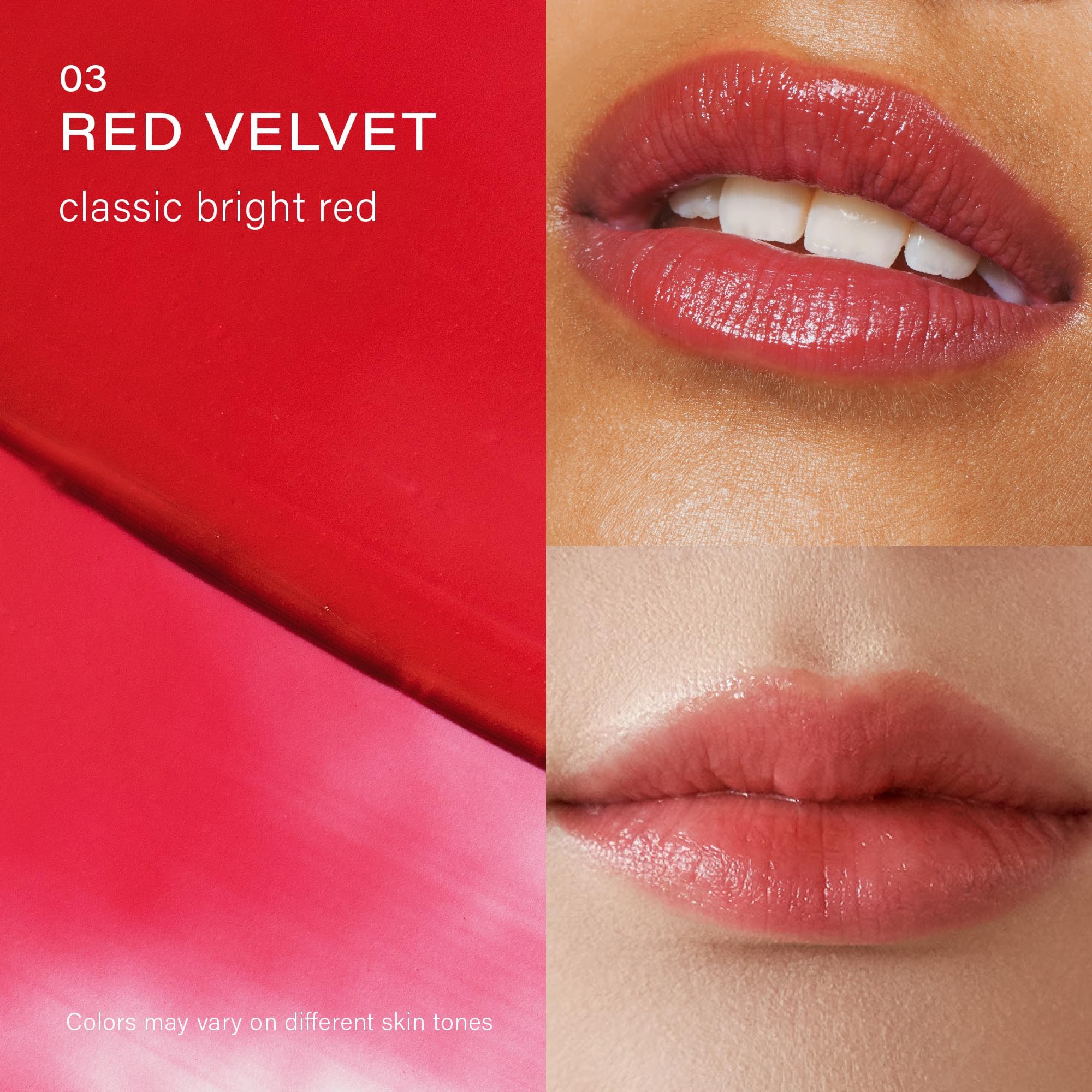 Melixir tube open revealing silky lip butter texture for smooth coverage