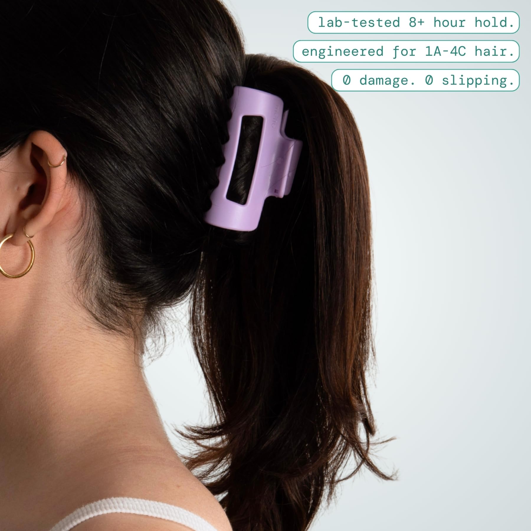 MELLO matte finish texture that provides non-slip comfort and discreet style