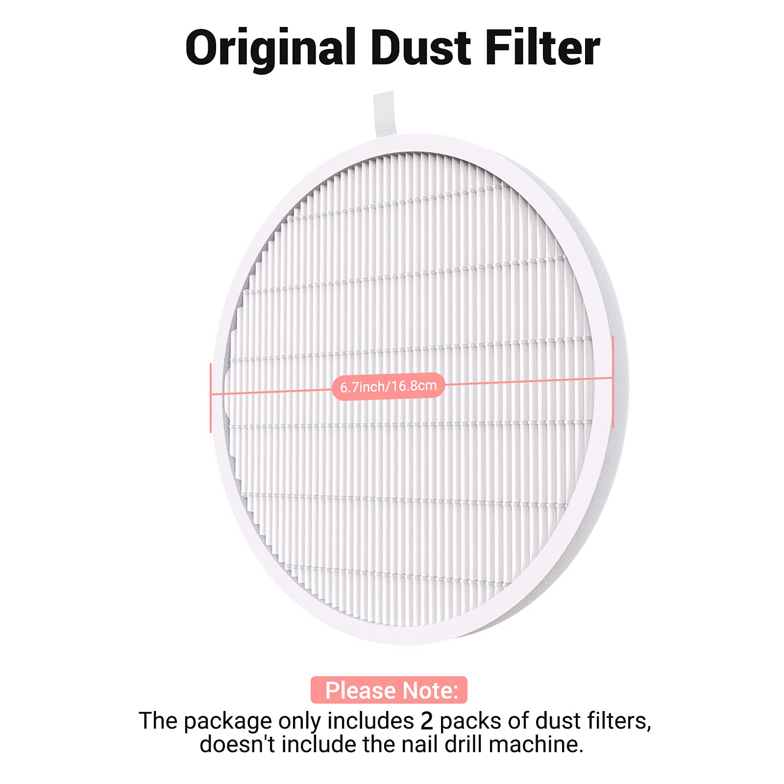 MelodySusie filter installed in a nail salon setting reducing airborne dust