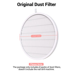 MelodySusie filter installed in a nail salon setting reducing airborne dust