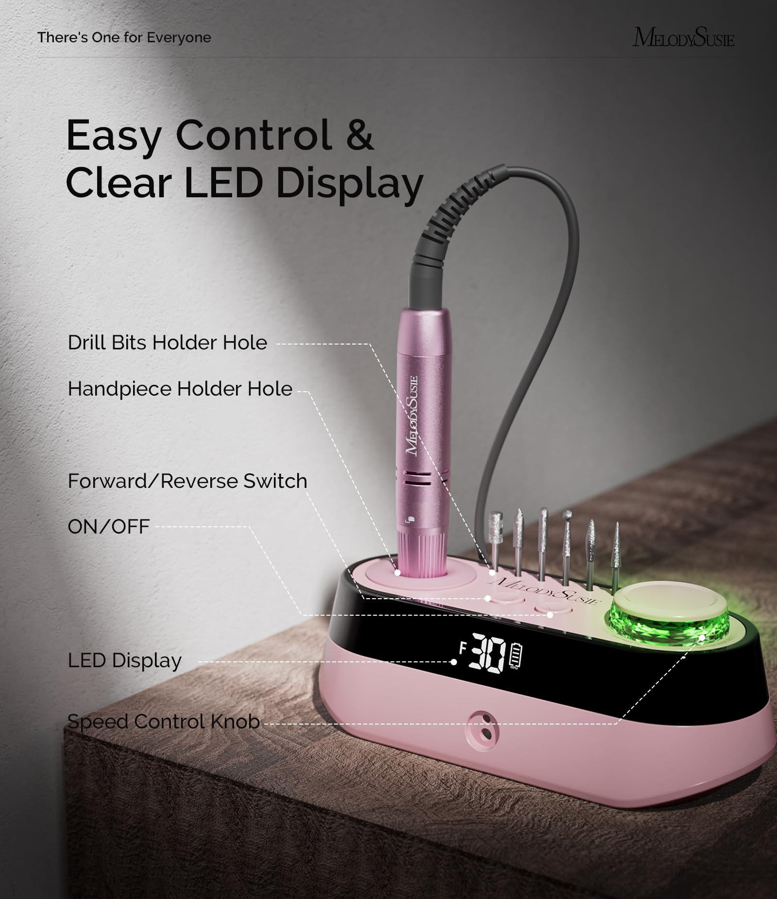 MelodySusie in use on client nails illustrating smooth shaping and gel removal