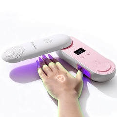 MelodySusie front view of compact cordless lamp showing tidy design and portable benefit