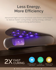 MelodySusie lamp held in hand to show scale and portable battery benefit