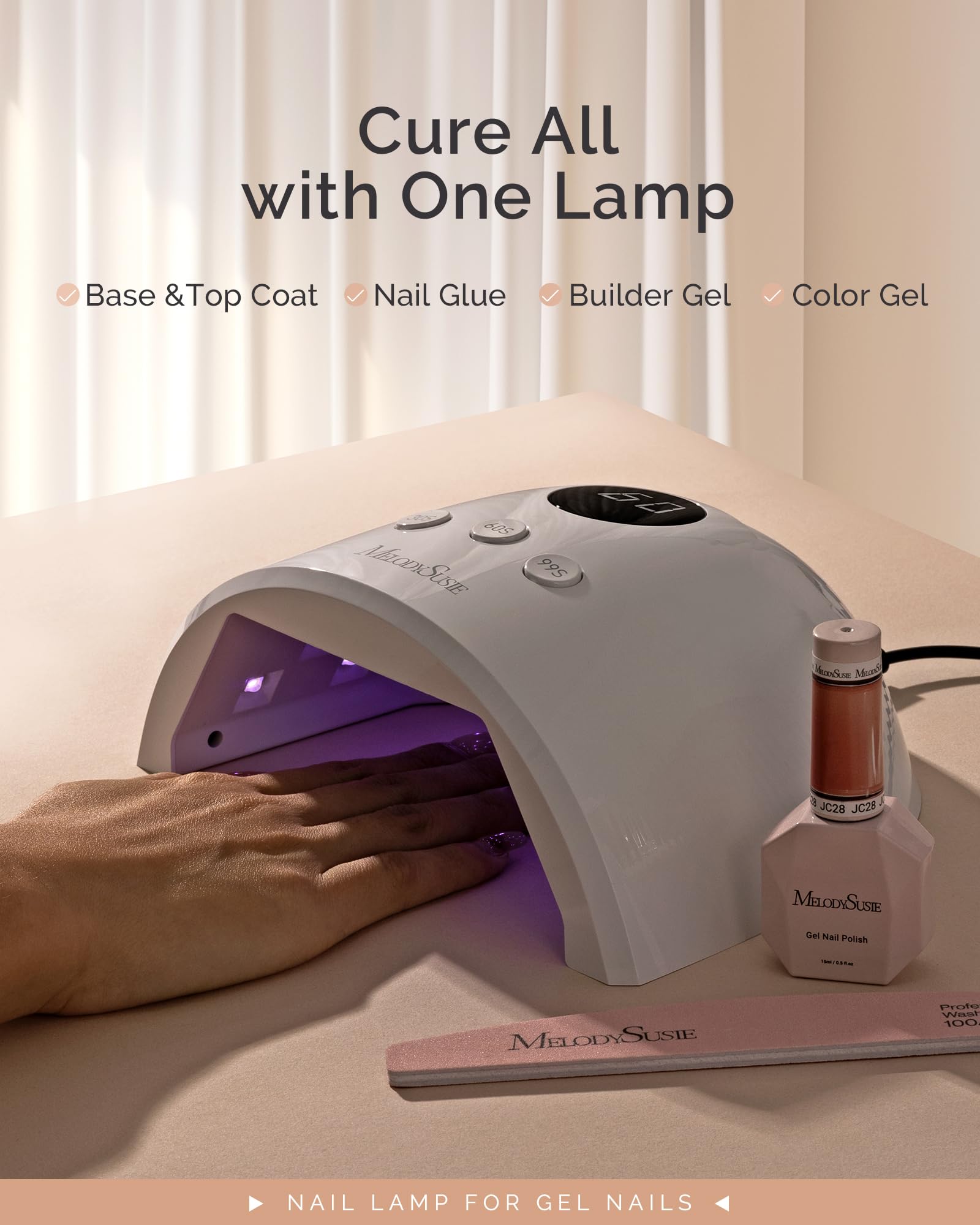 MelodySusie P-Plus30F interior cavity visible, fits whole hand or foot comfortably