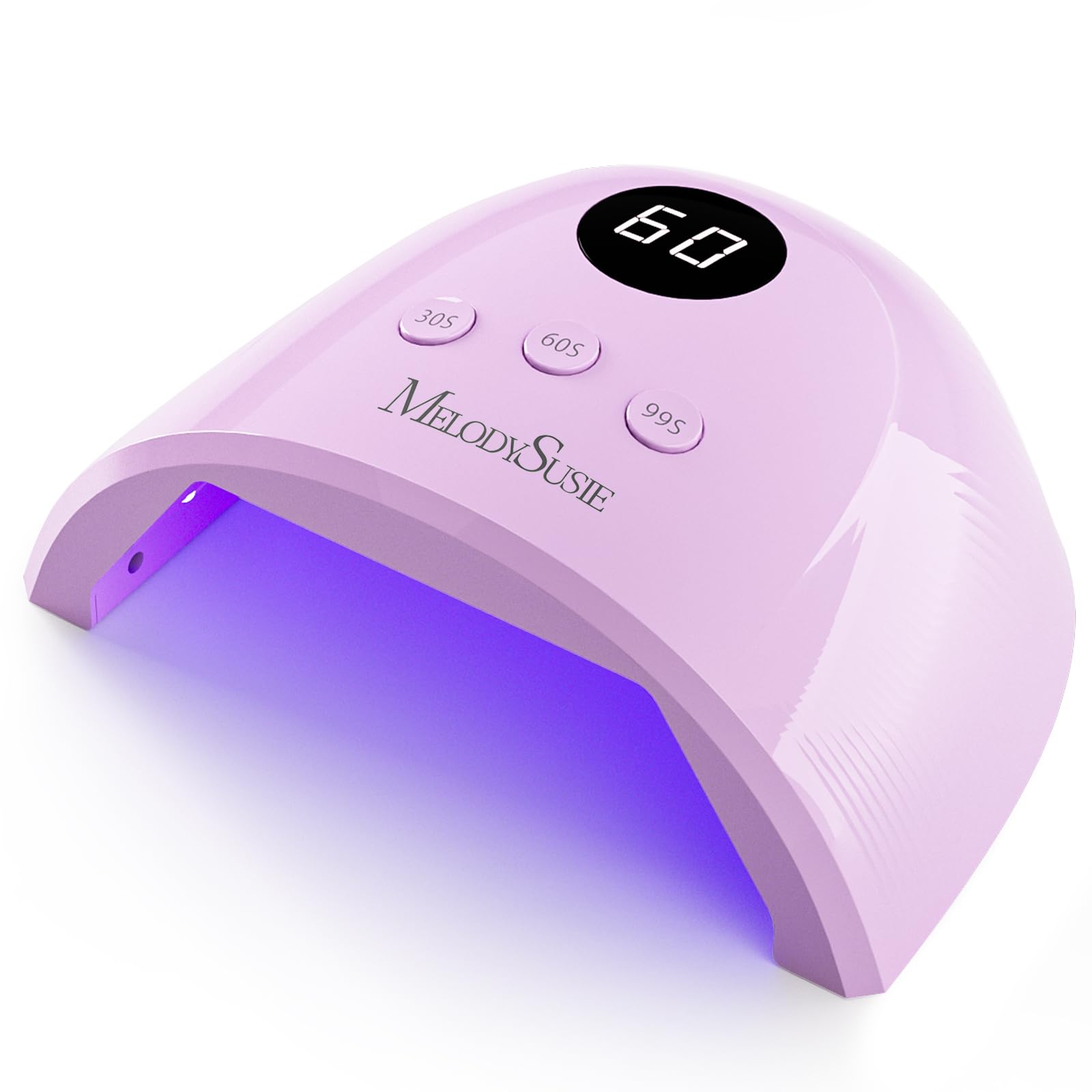 MelodySusie front view of P-Plus30F lamp showing full-hand fit and quick curing