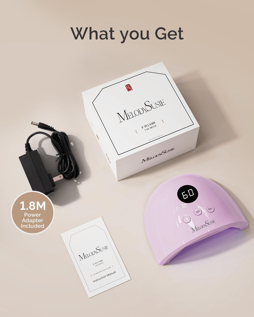 MelodySusie P-Plus30F next to ruler showing compact size and portability