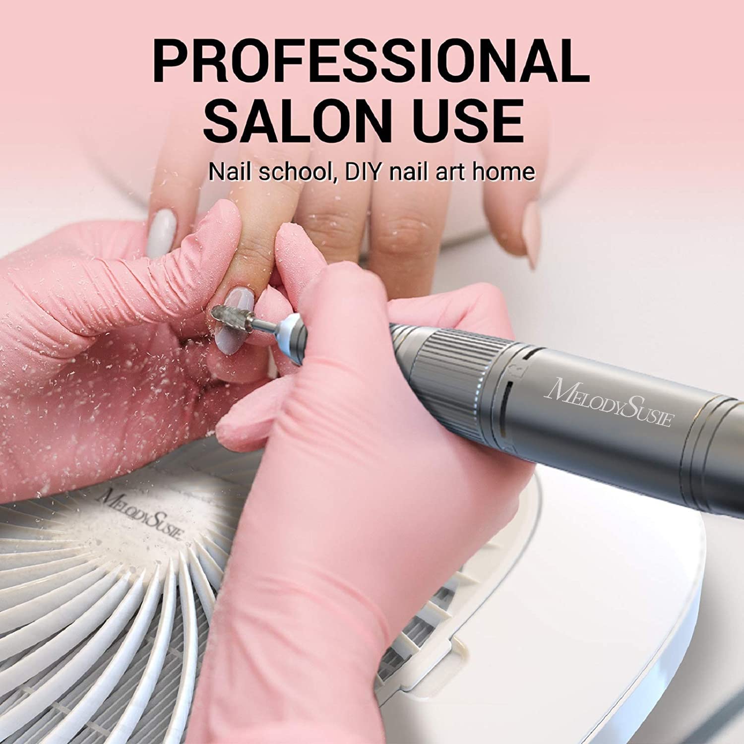 MelodySusie SPro open filter access demonstrating easy reusable filter cleaning