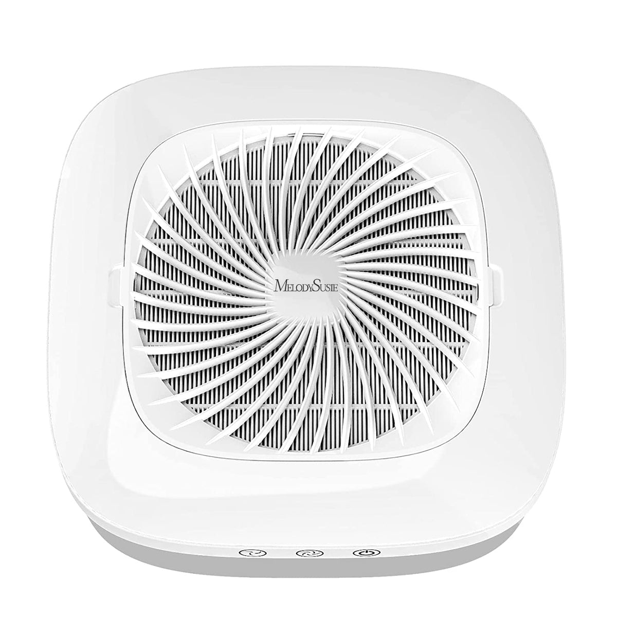 MelodySusie SPro front view showing compact dust collector and clean workspace