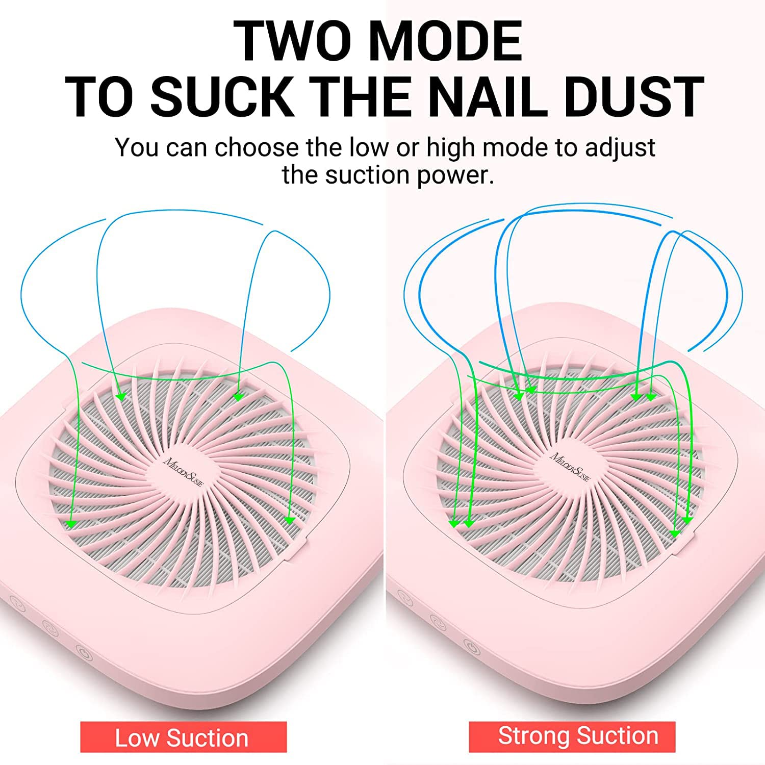 MelodySusie rear ventilation holes for efficient heat dissipation during prolonged use