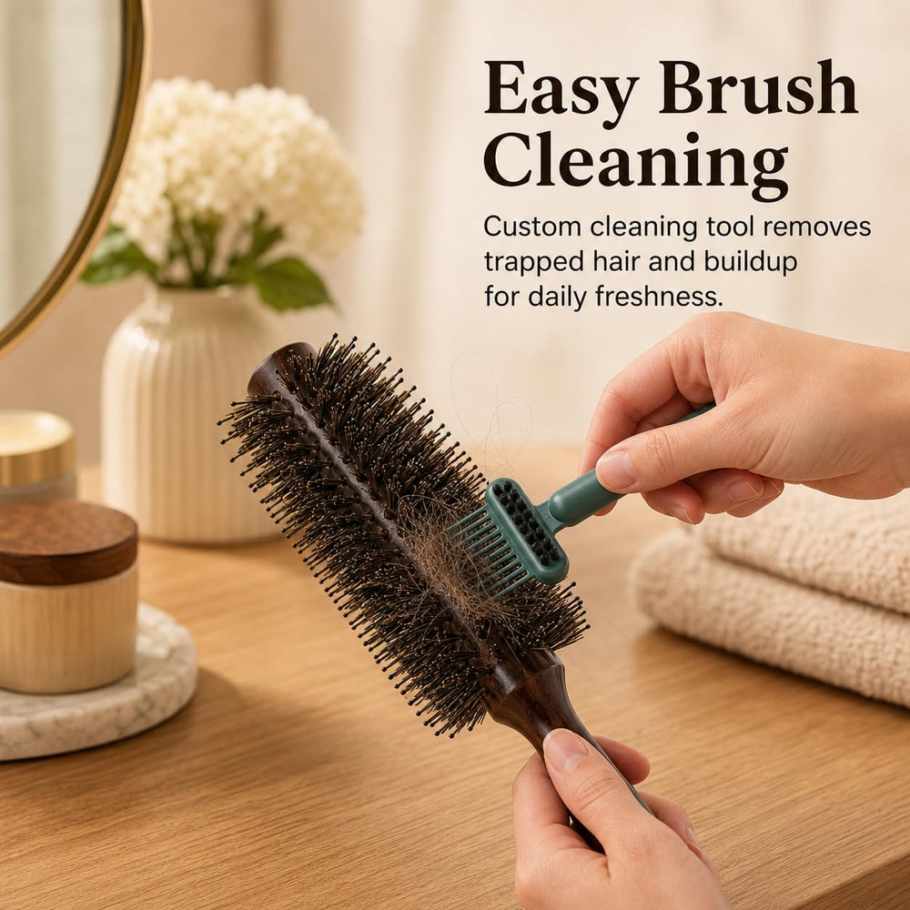 Melune handle detail highlighting ergonomic grip for steady blowout control and comfort