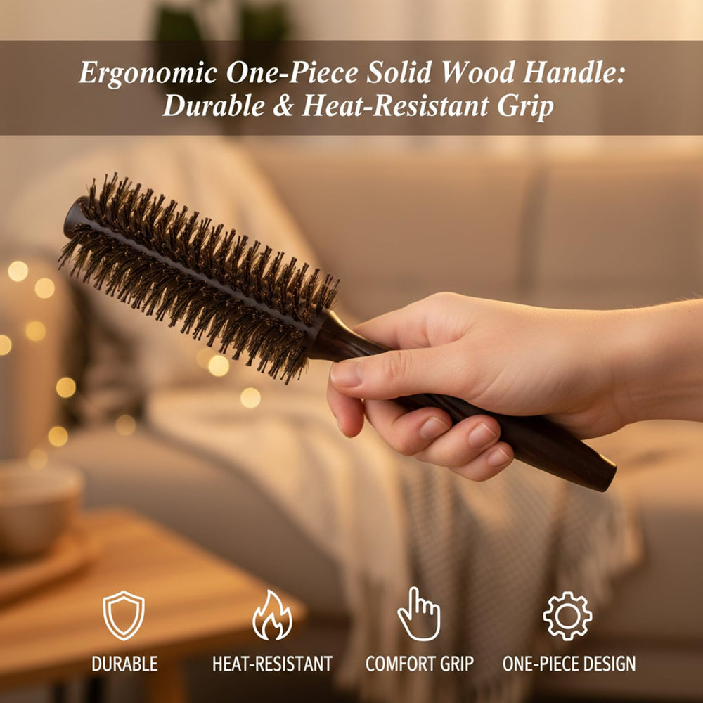 Melune texture closeup of boar bristles illustrating smooth cuticle finishing benefit
