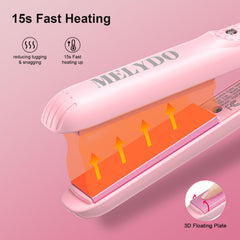MELYDO closeup of 3D ceramic plates highlighting smooth heat transfer benefit