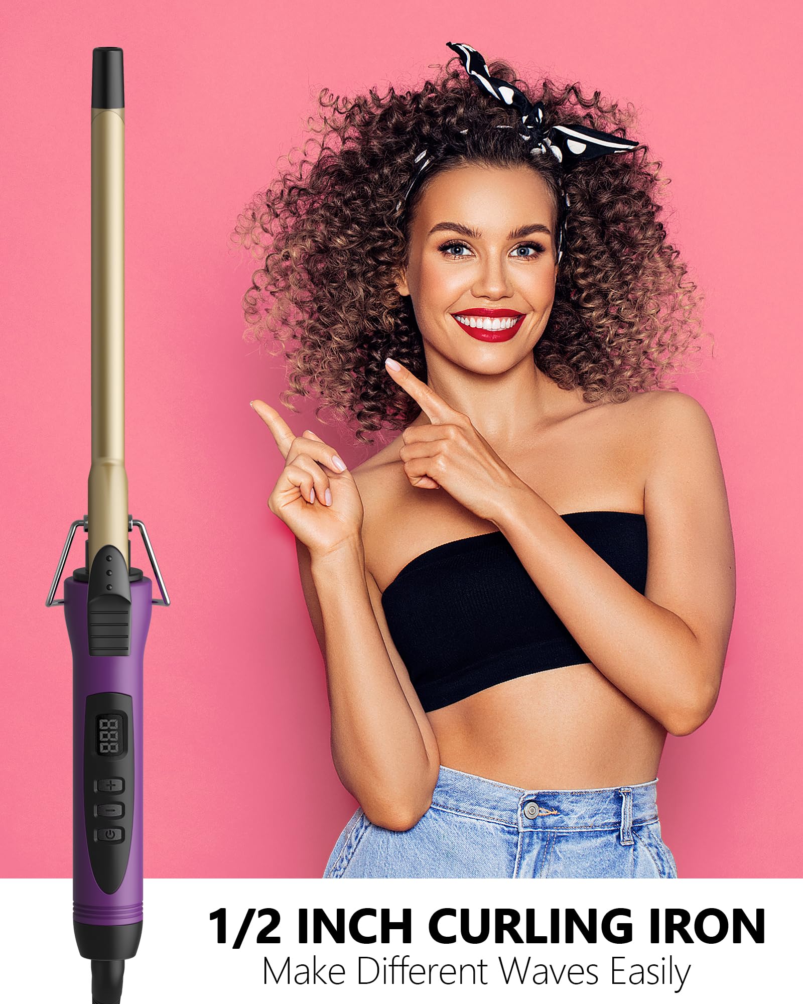 MELYDO wand with travel pouch on a suitcase showing travel-ready convenience benefit