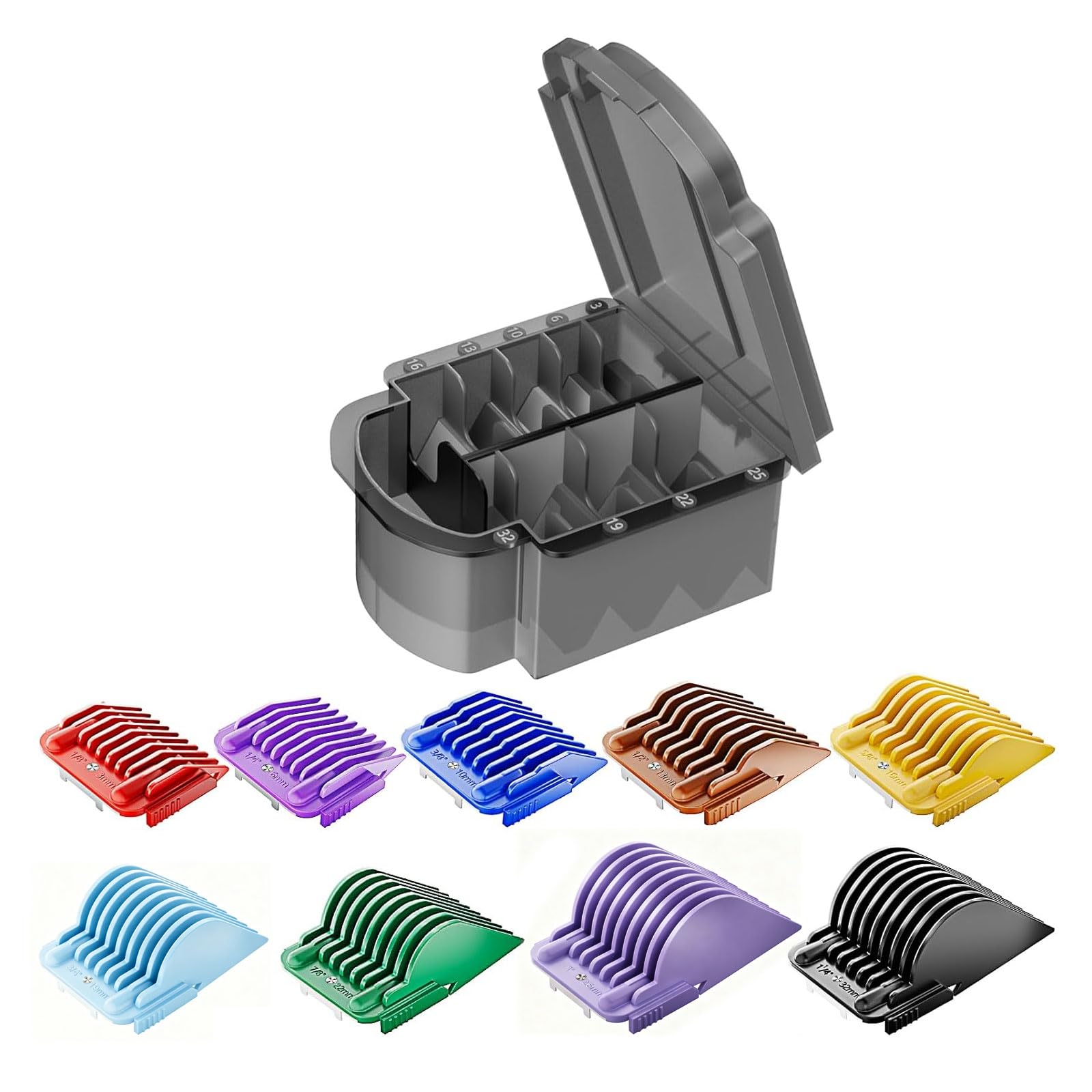 MEMIRY heavy-duty storage box holding guards for neat organization and protection