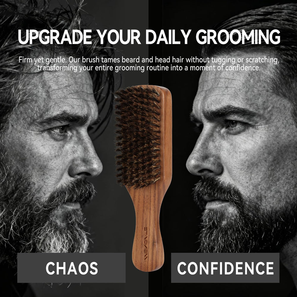 MenGate metal keychain comb detail for quick touch-ups and precise edge definition